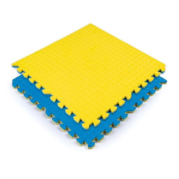 Підлогове двостороннє покриття YELLOW та BLUE 60*60cm*2cm (D) SW-00001845 991943842 фото