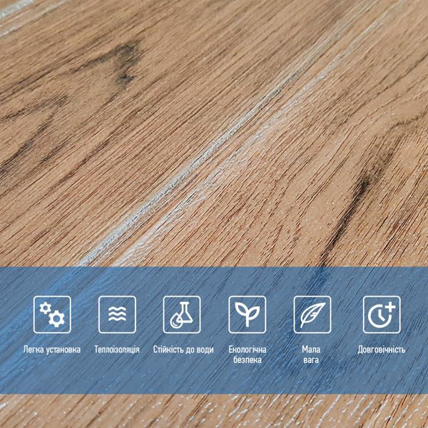 Самоклеющаяся 3D панель под светлый дуб 19600х700х3мм SW-00001474 991943547 фото