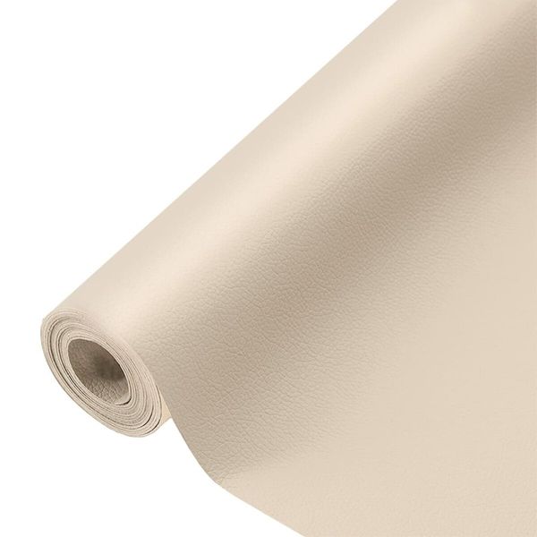 Самоклеющая экокожа в рулоне 1.37*3m*0.5mm BEIGE (D) SW-00001170 991943772 фото