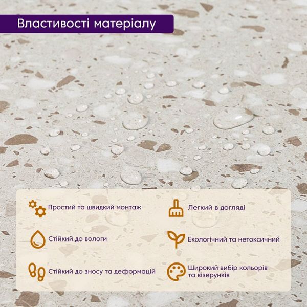 Самоклеюча LVT плитка 600*600*1.5mm (D) SW-00001587 991943791 фото