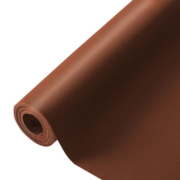 Самоклеющая экокожа в рулоне 1.37*3m*0.5mm LIGHT BROWN (D) SW-00001412 991943759 фото